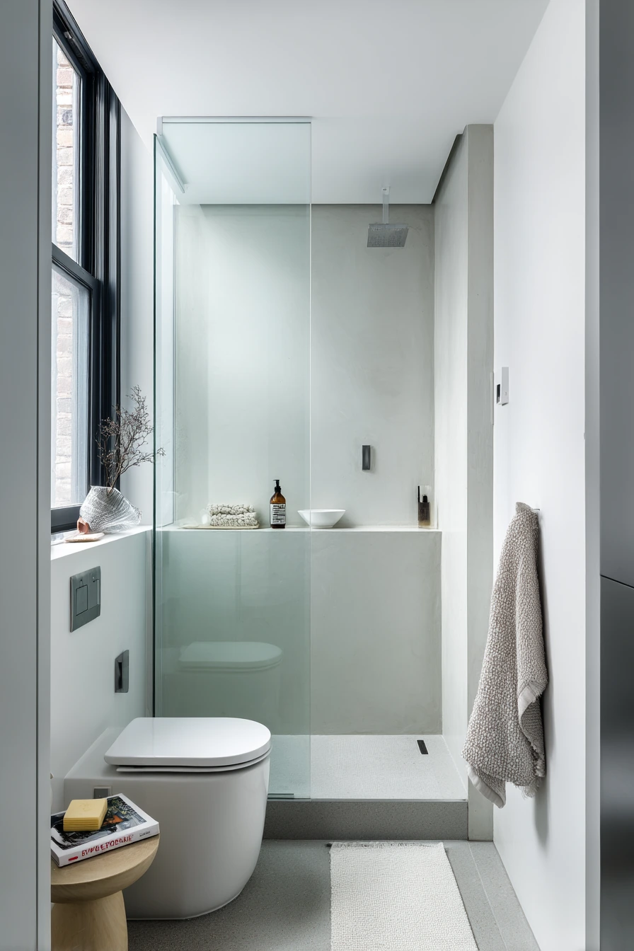 2. Compact Apartment Wet Room