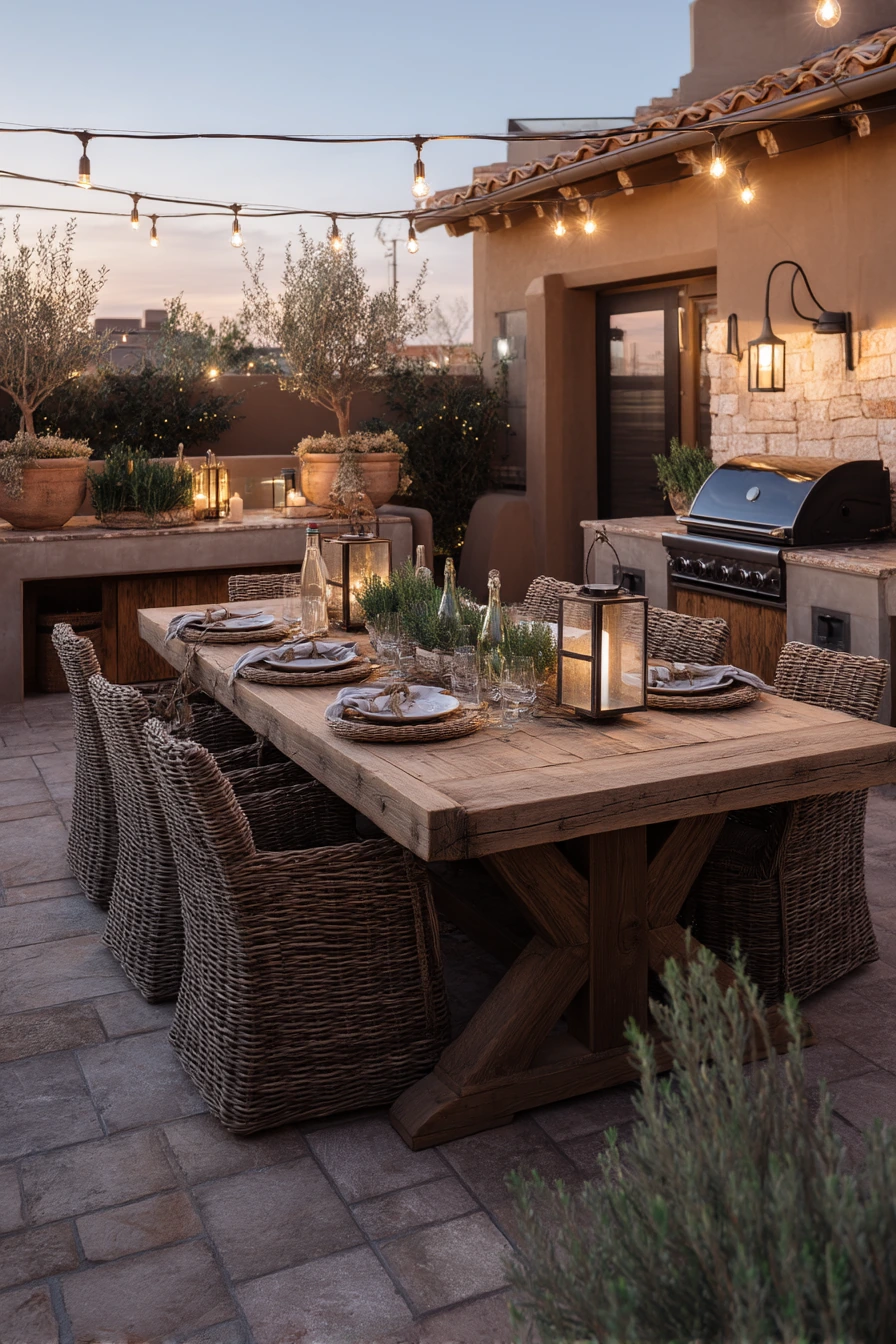 Weekend Entertaining Under the Lights