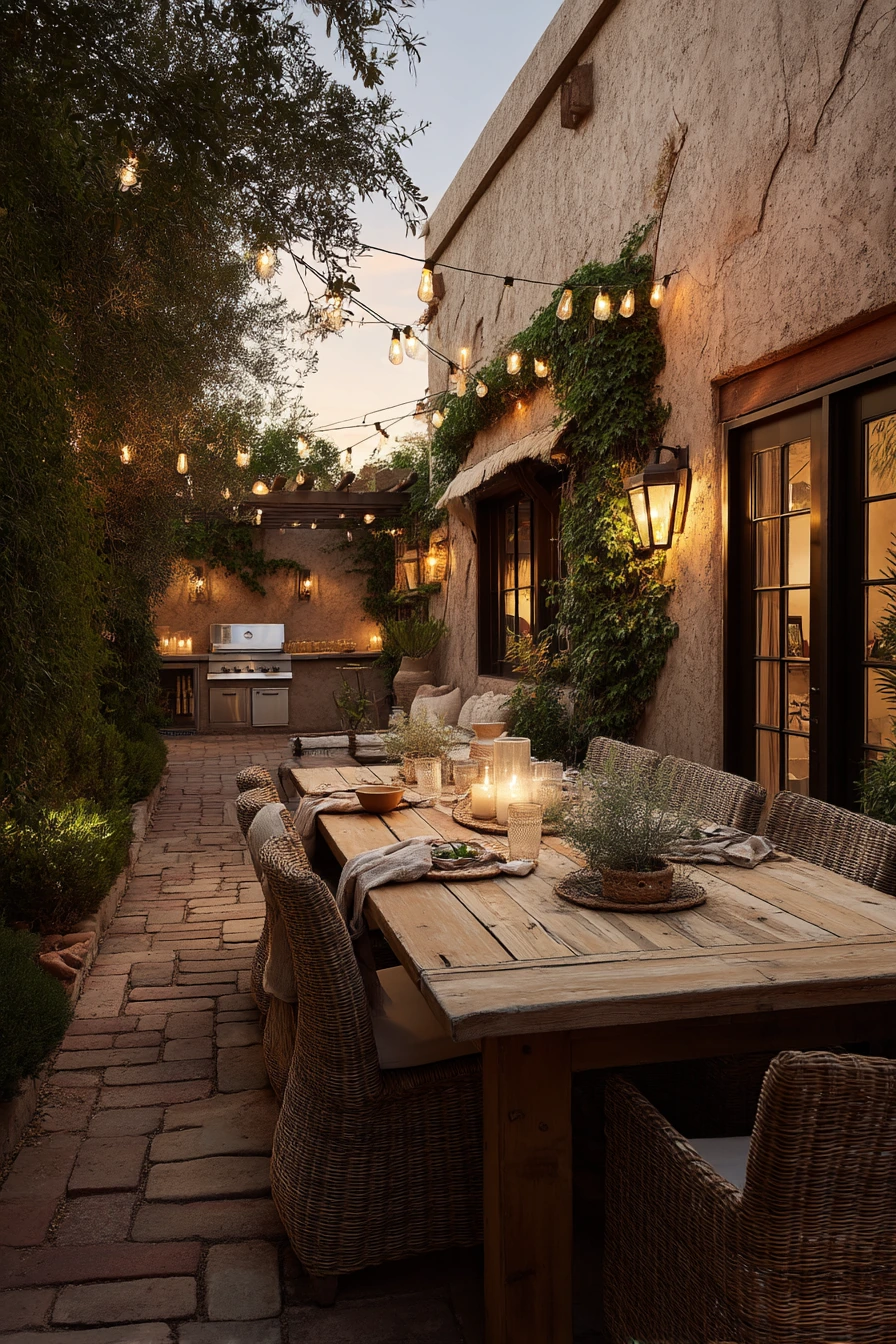 Weekend Entertaining Under the Lights