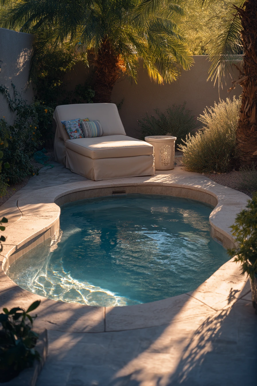 Poolside Desert Calm