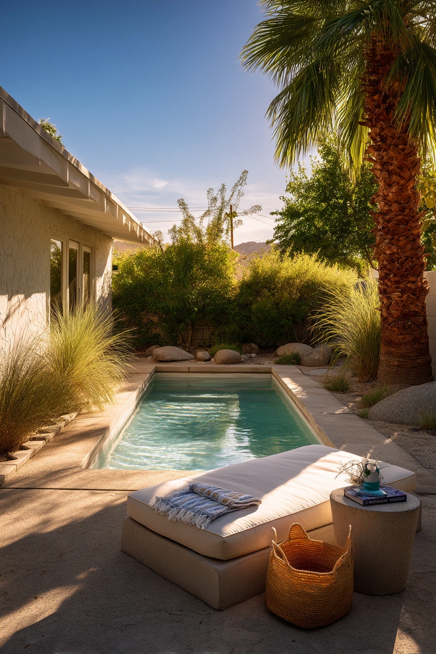 Poolside Desert Calm