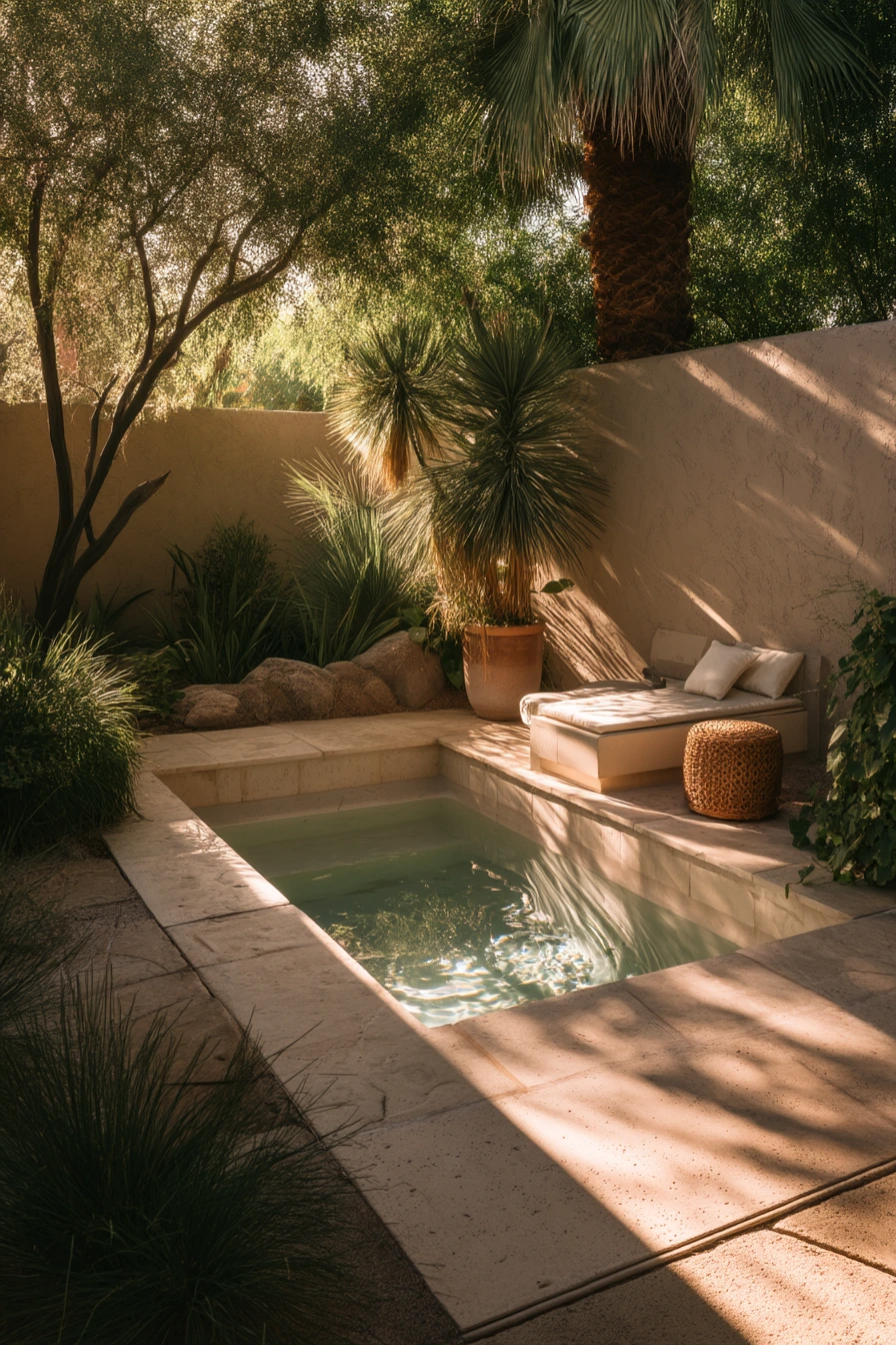 Poolside Desert Calm