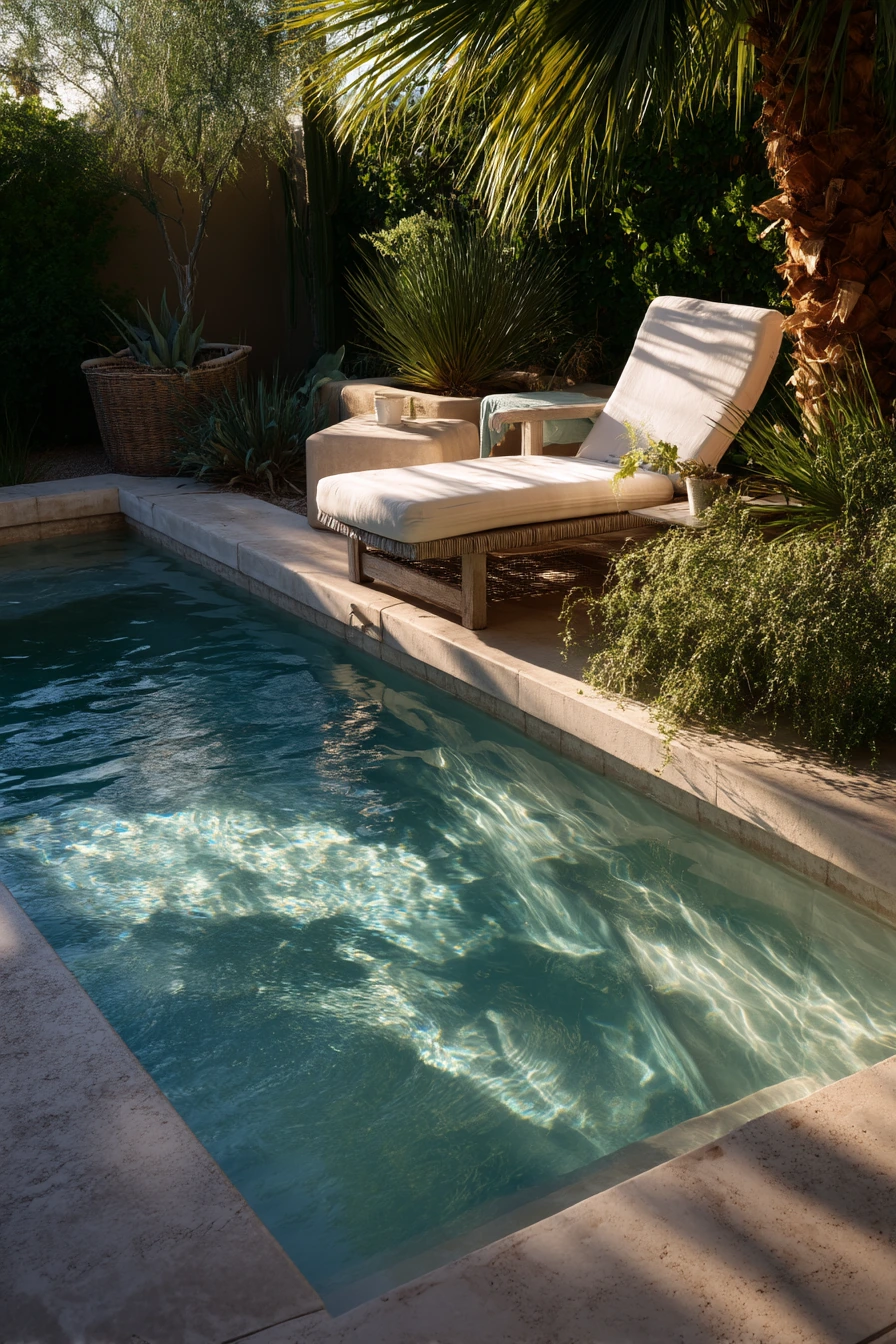Poolside Desert Calm