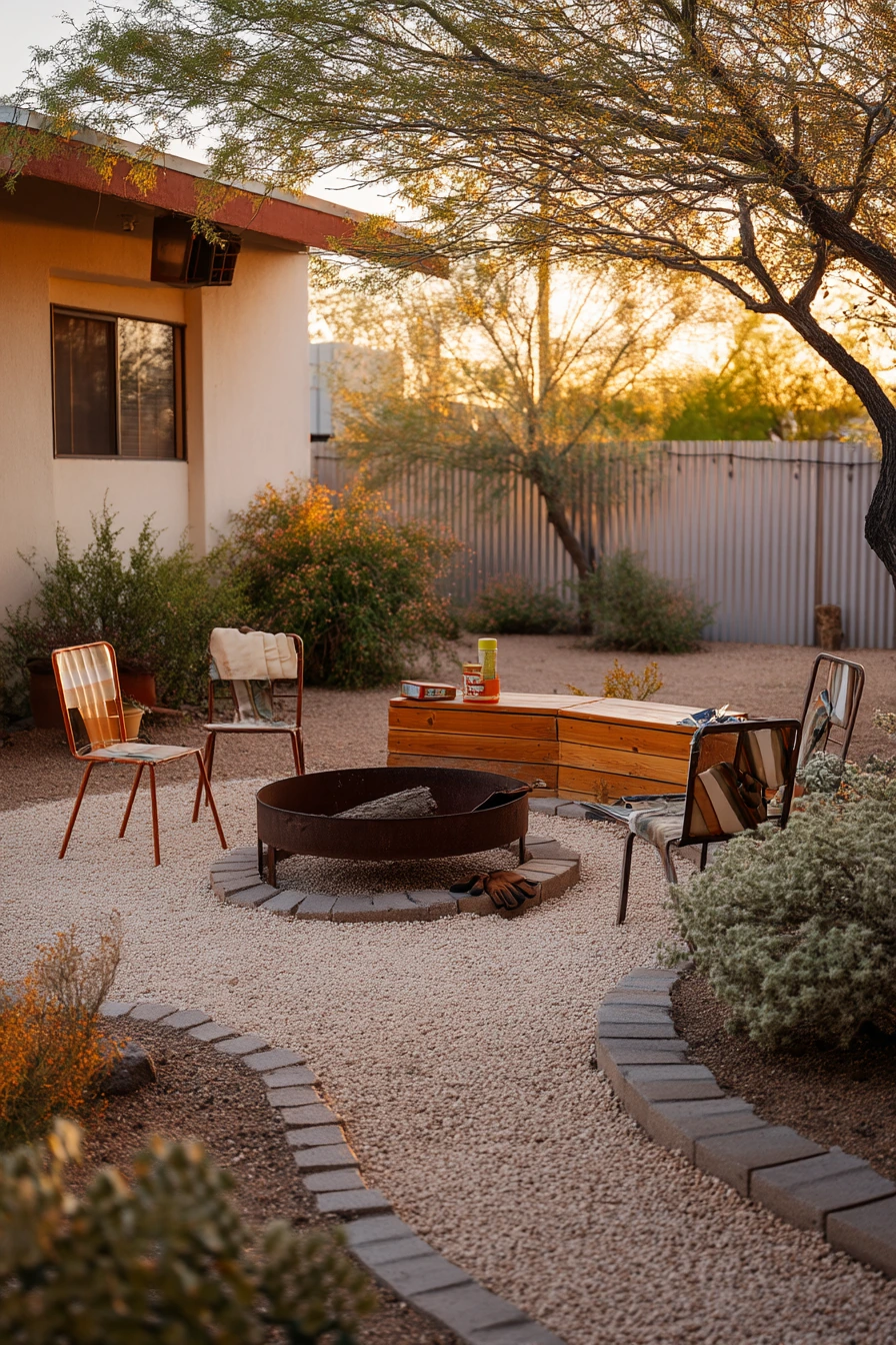 DIY Fire Pit Gathering Spot