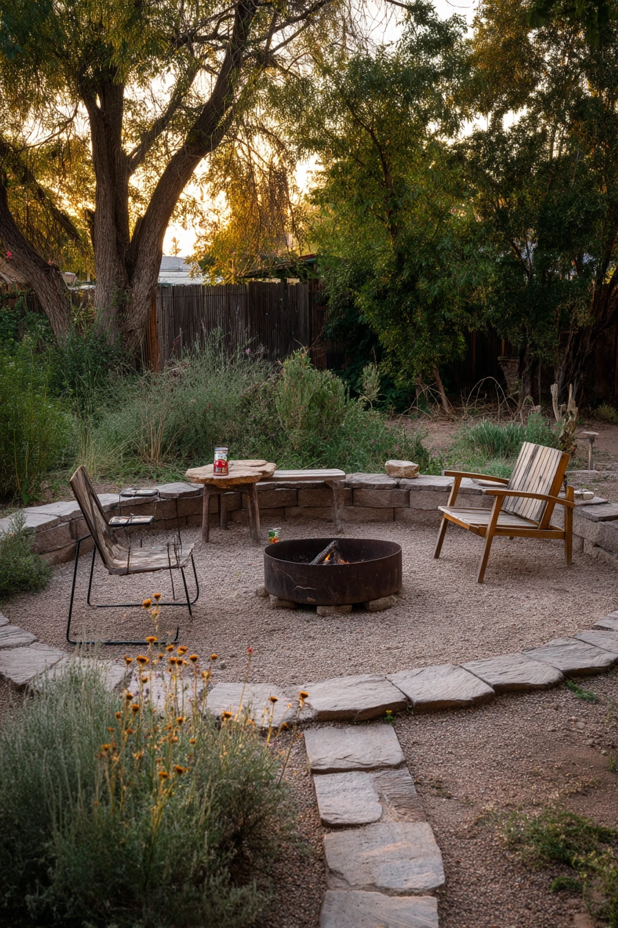 DIY Fire Pit Gathering Spot