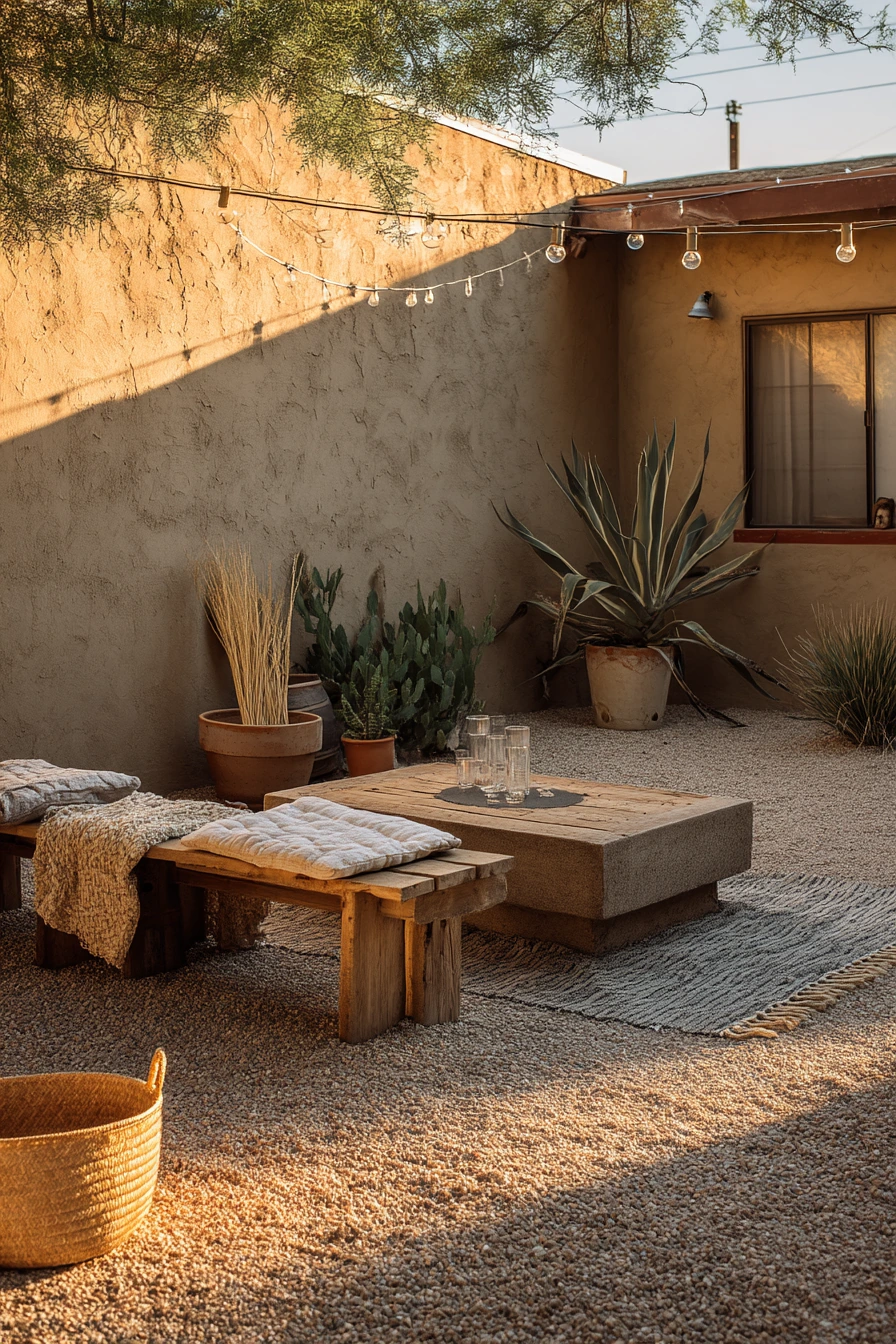 Desert Courtyard for Family Hangouts