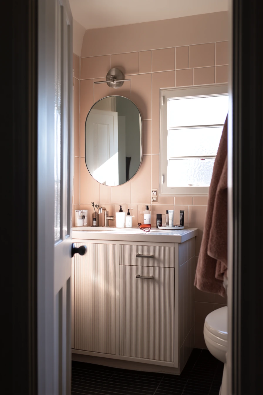 Teen Bathroom with Stylish Function