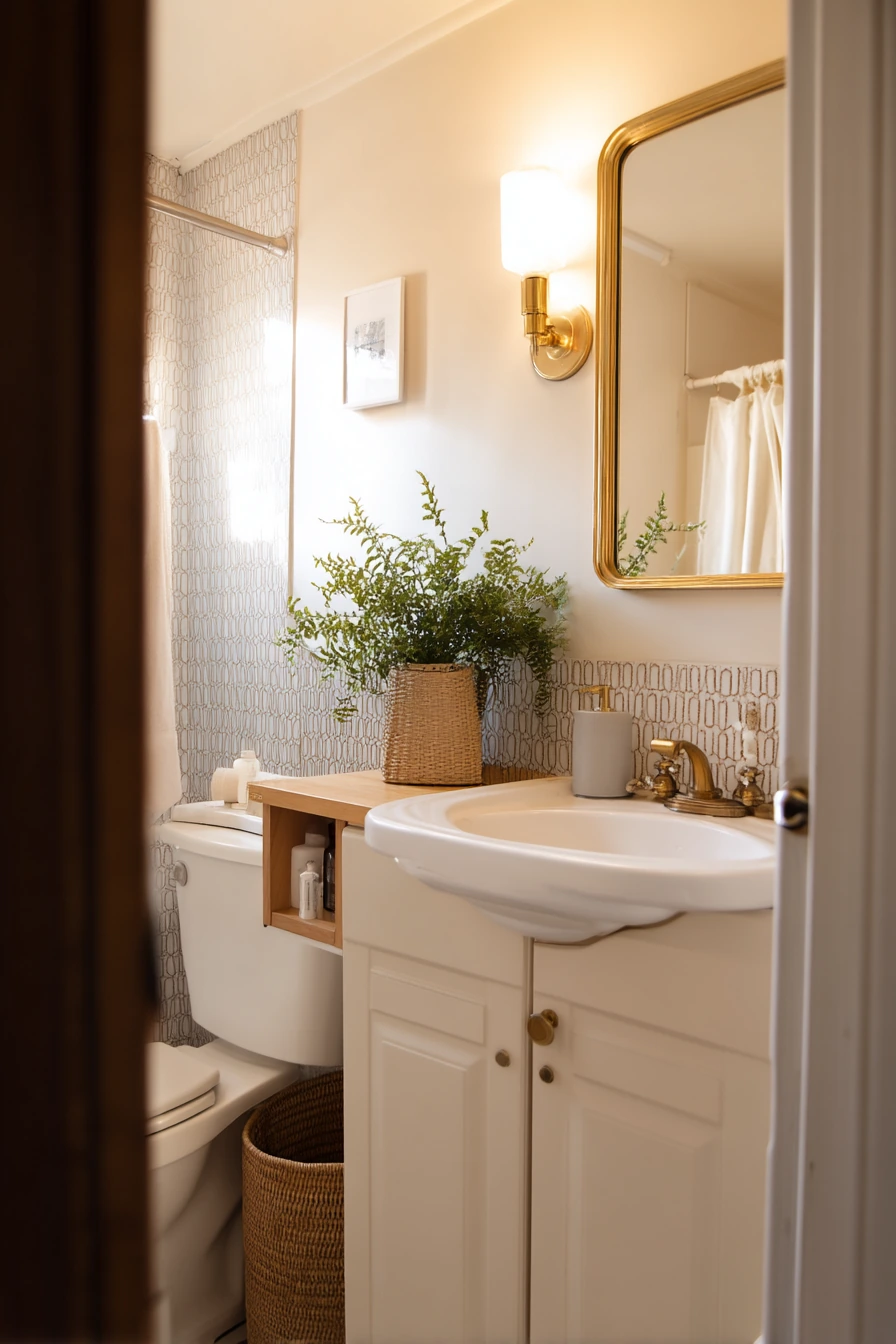Budget Makeover Bath with Clever Finds