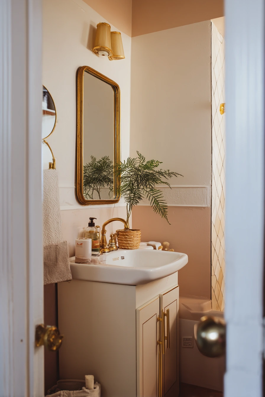 Budget Makeover Bath with Clever Finds