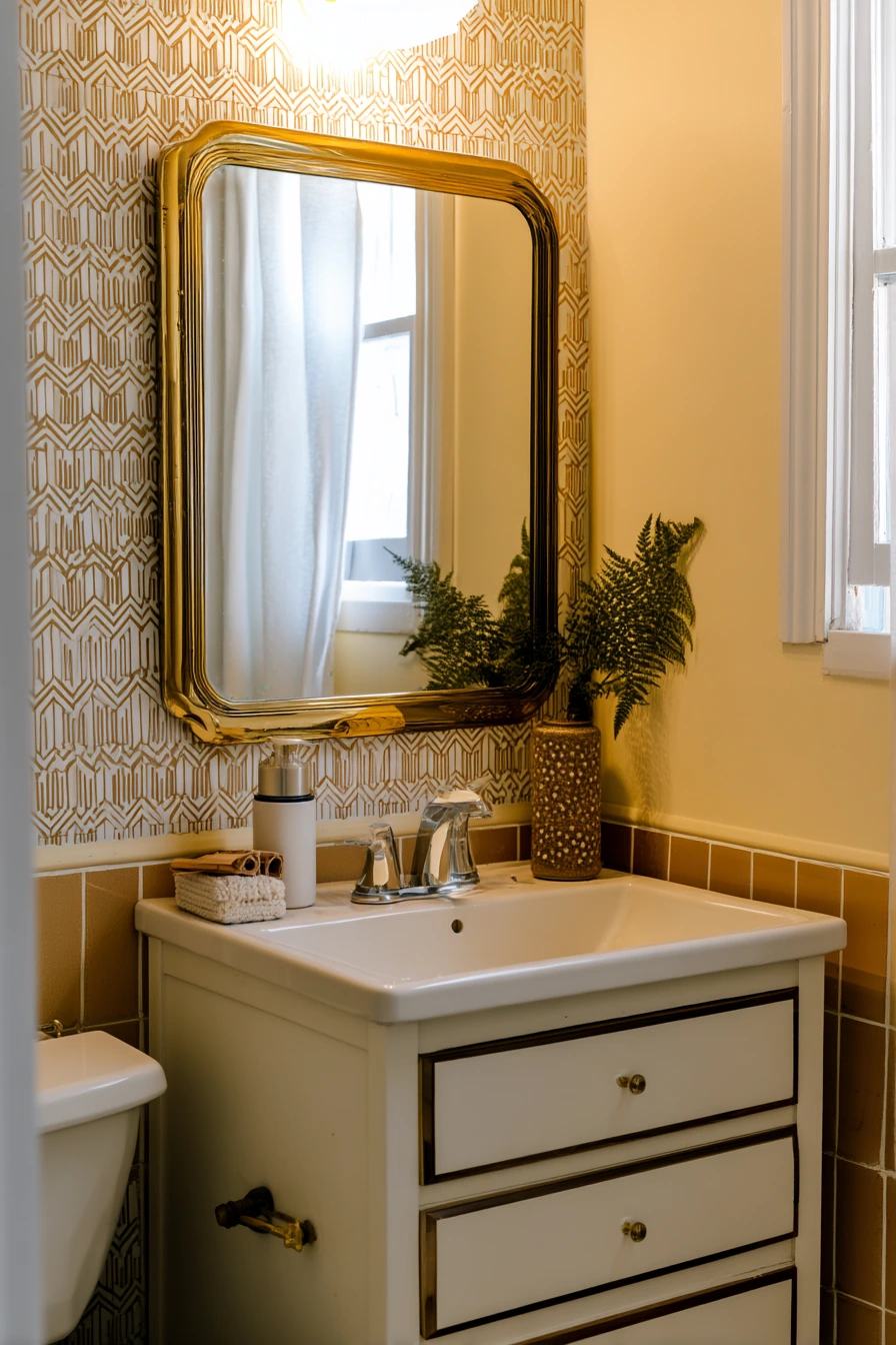 Budget Makeover Bath with Clever Finds