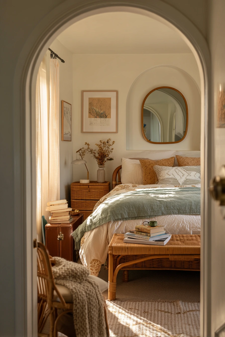 Budget-Friendly Art Deco Guest Room
