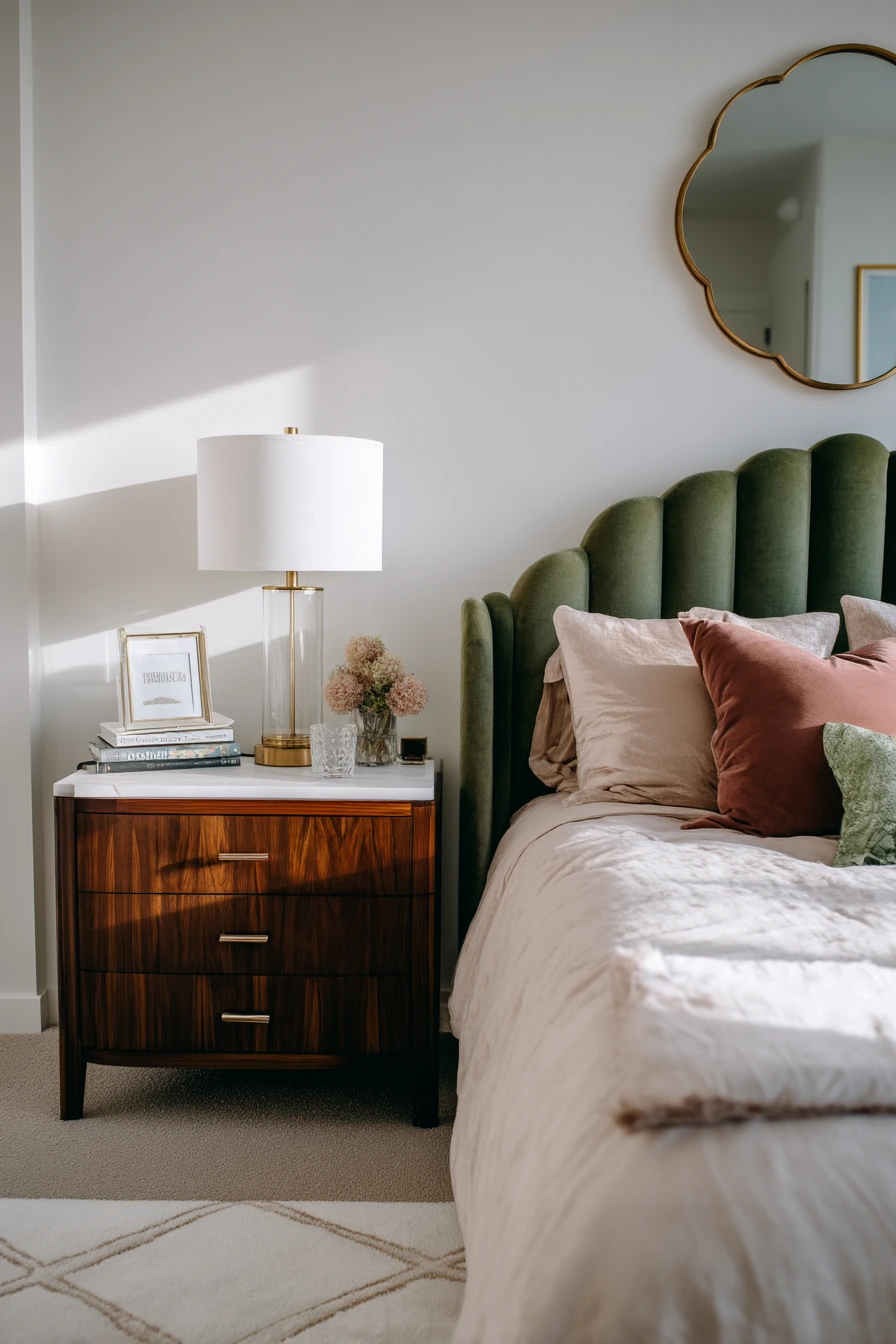 Editorial Art Deco Primary Bedroom