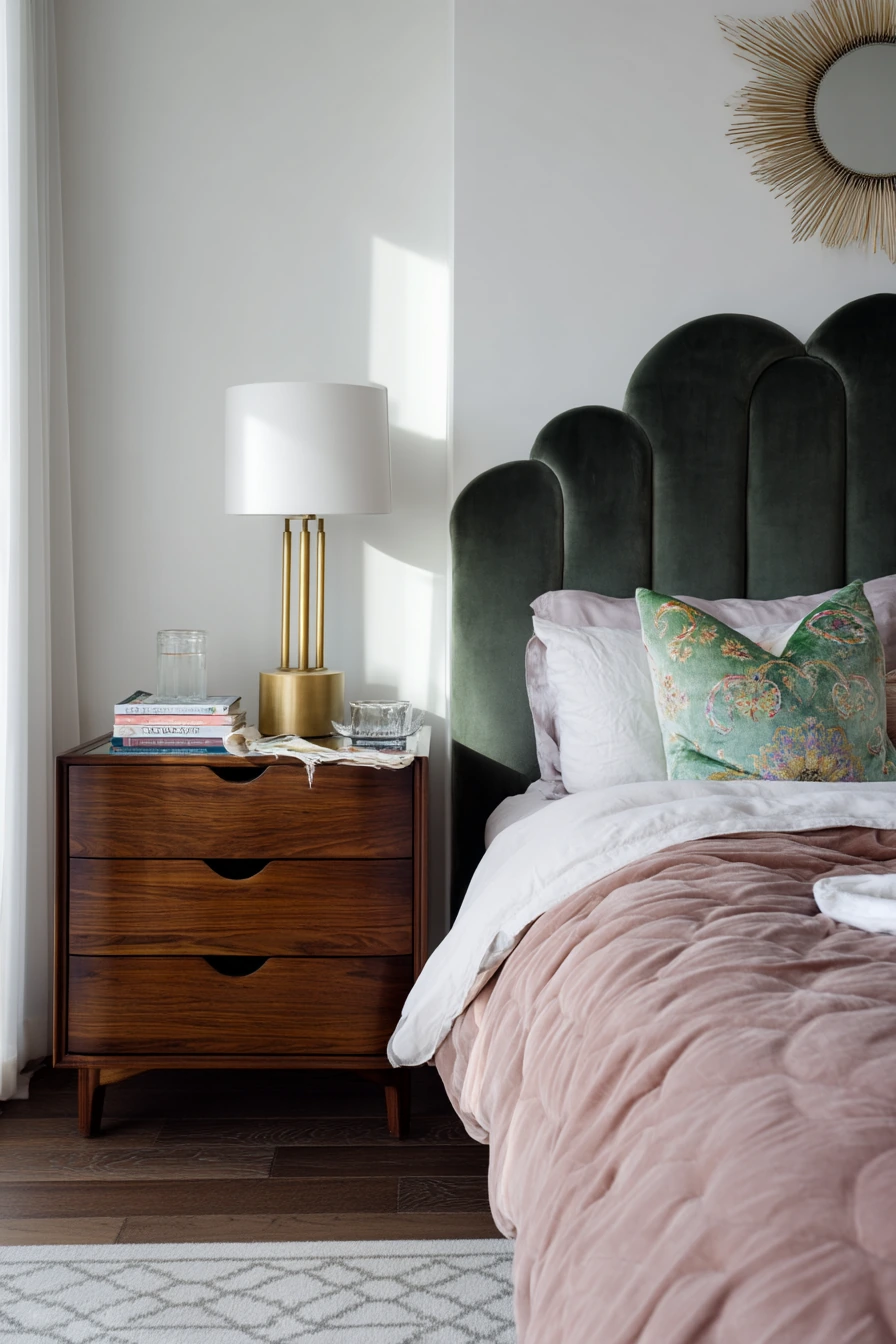 Editorial Art Deco Primary Bedroom