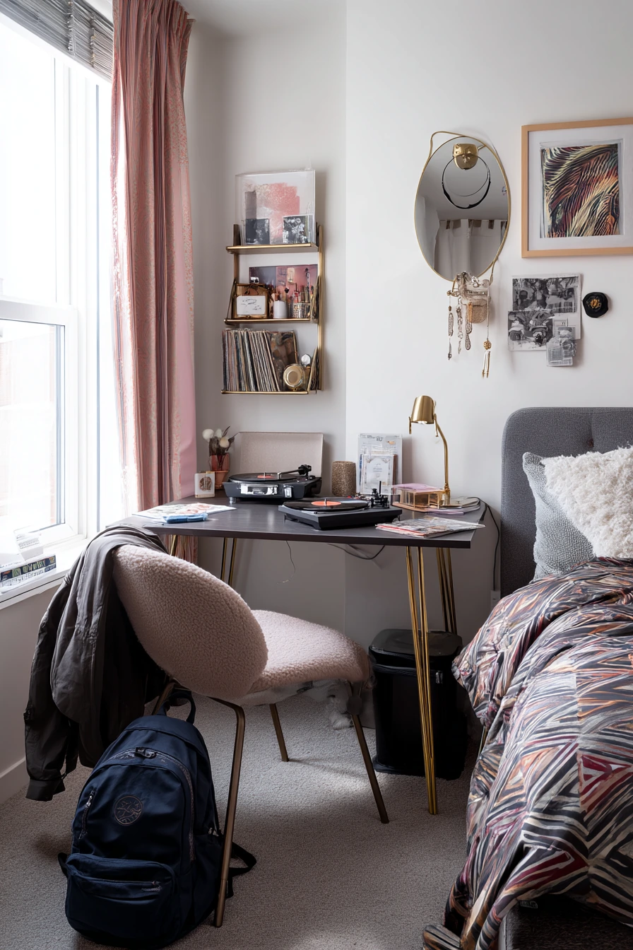 Vintage-Inspired Art Deco Teen Bedroom