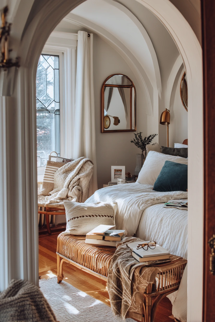 Budget-Friendly Art Deco Guest Room