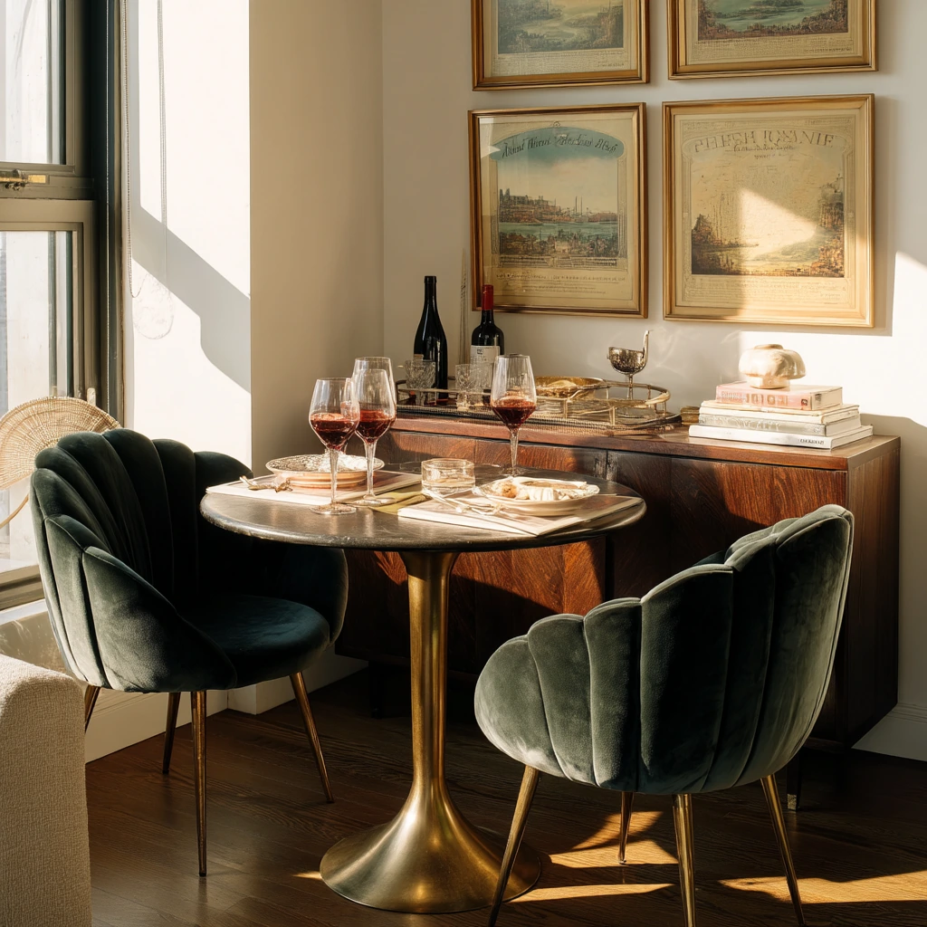 art deco dining room ideas