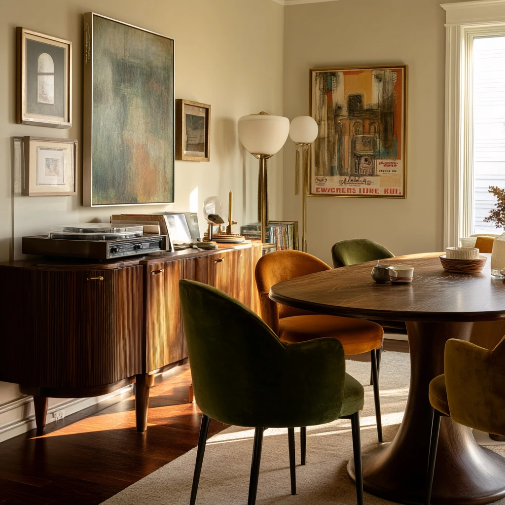 Collector’s Dining Room Detail