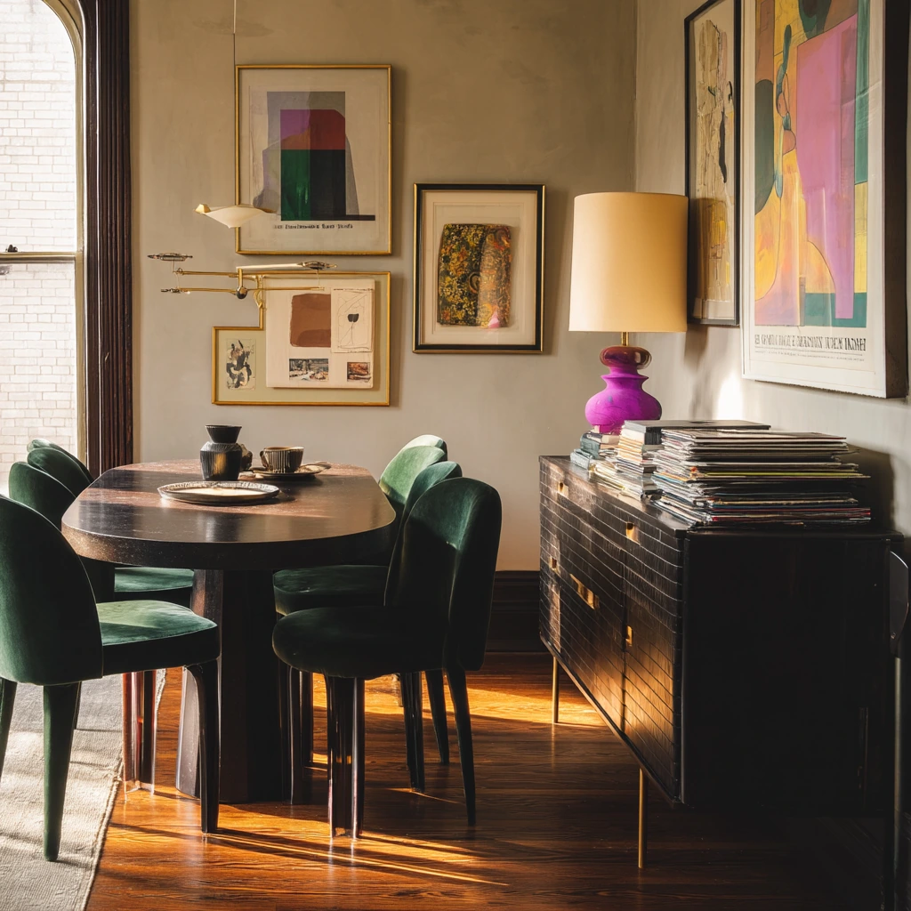 Collector’s Dining Room Detail