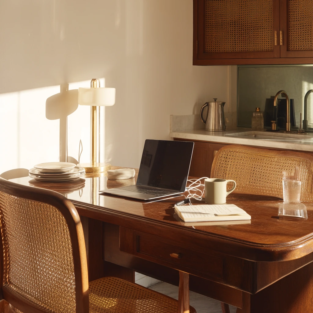 Quiet Work-from-Home Dining Space