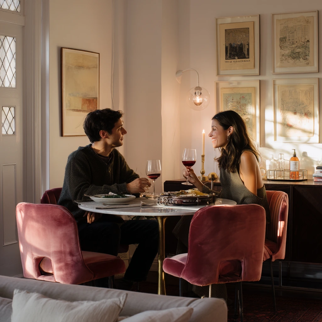 Parisian Dinner Party Glow