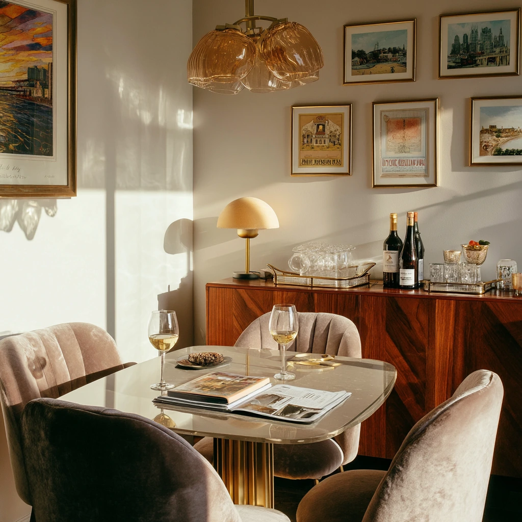 Parisian Dinner Party Glow
