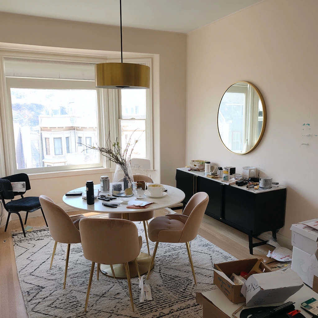 Before-and-After Style Upgrade Moment