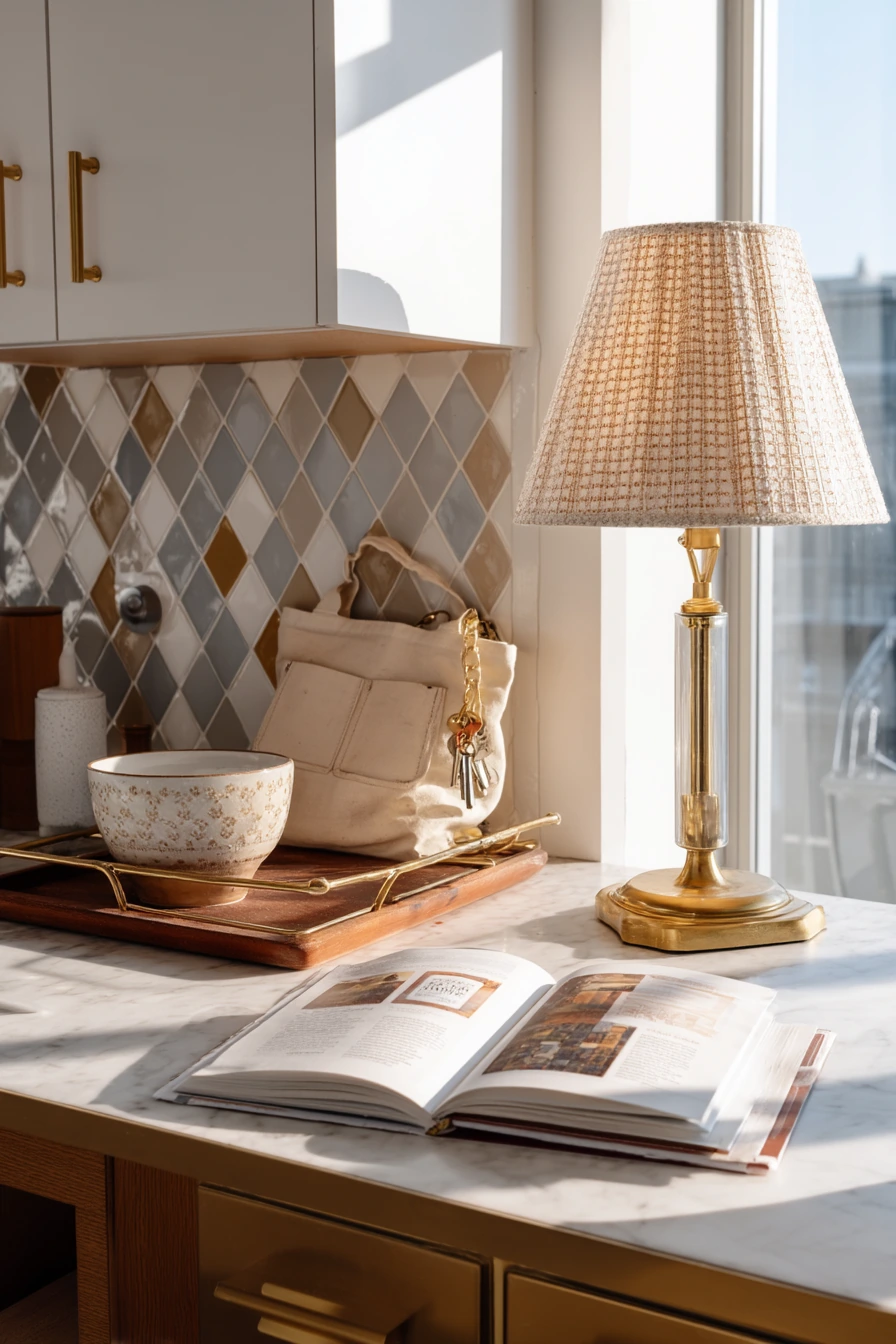 Renter-Friendly Art Deco Kitchen Refresh