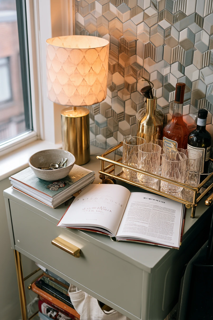 Renter-Friendly Art Deco Kitchen Refresh