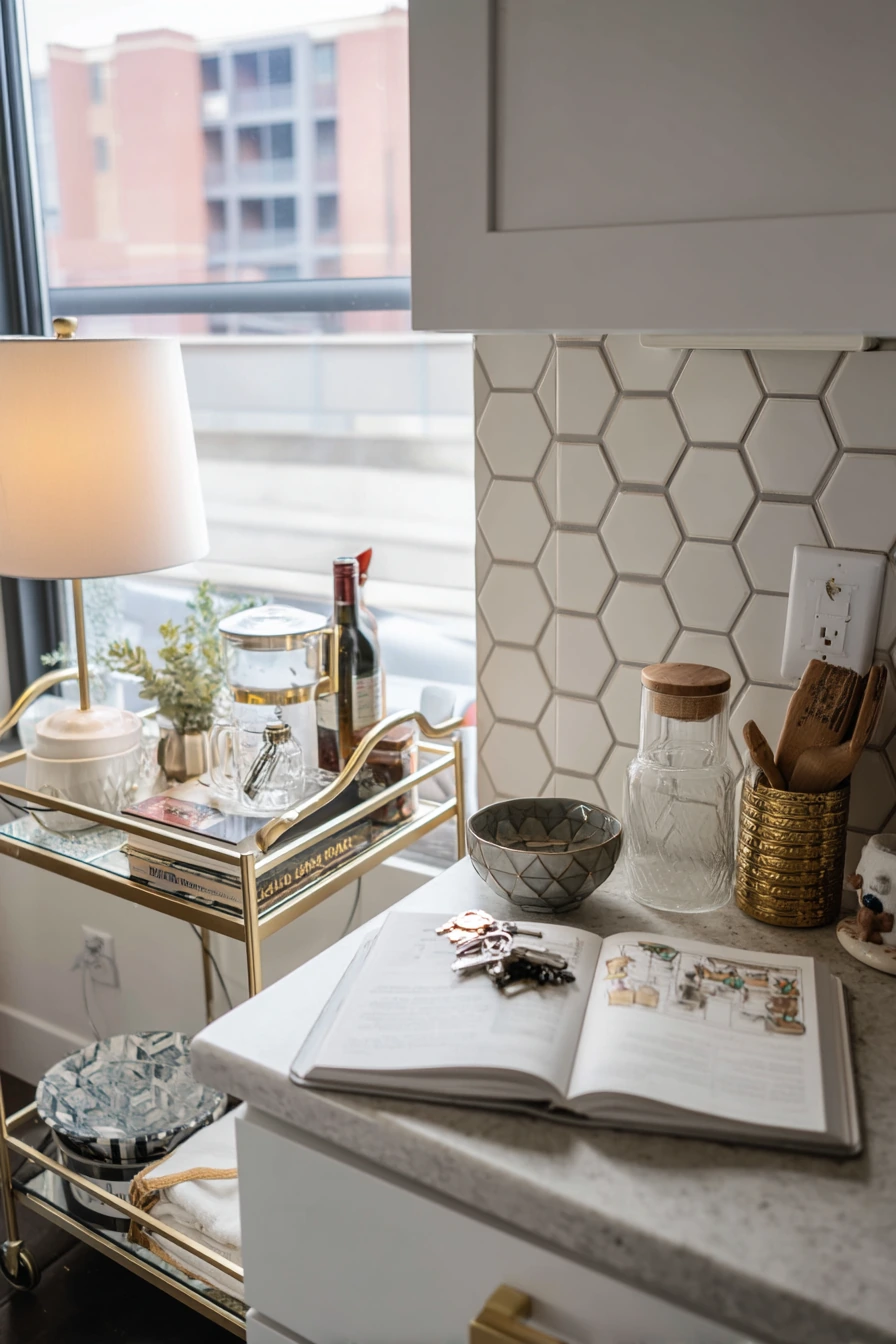 Renter-Friendly Art Deco Kitchen Refresh