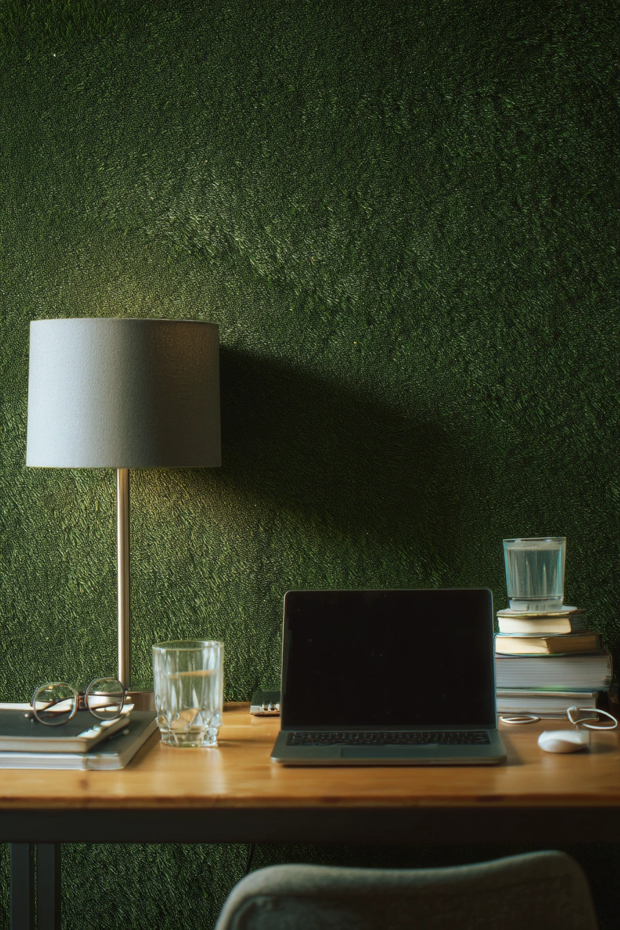 Home Office Video Call Backdrop