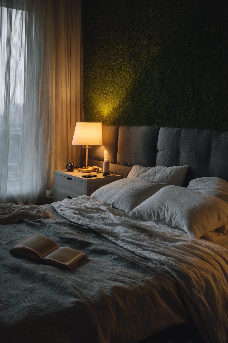 Bedroom Headboard Wall Makeover
