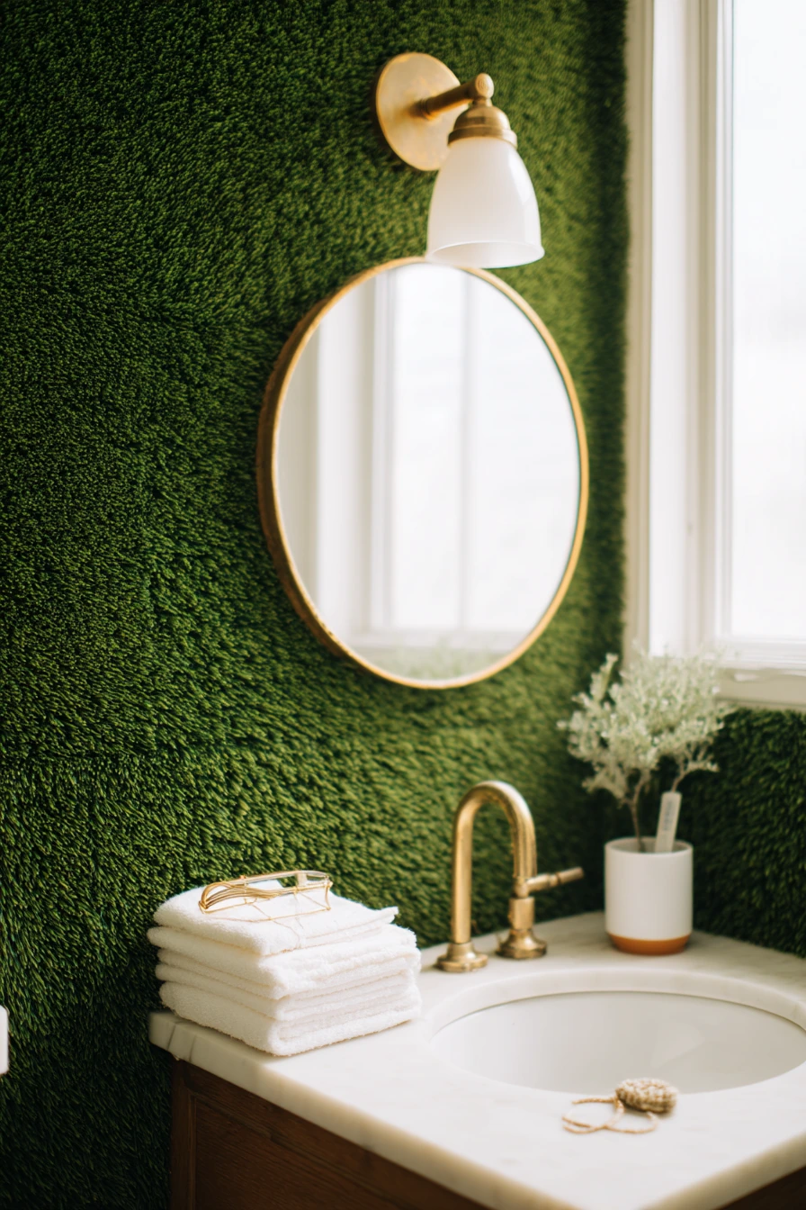 Budget Bathroom Vanity Accent