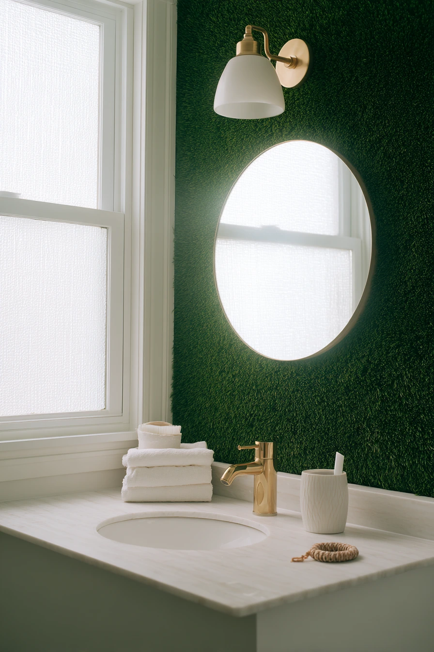 Budget Bathroom Vanity Accent