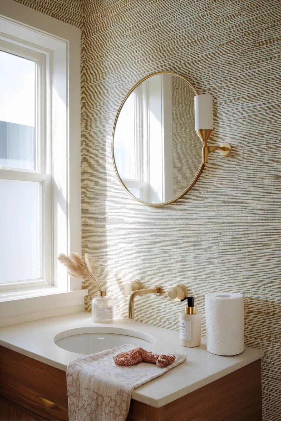 Budget Bathroom Vanity Accent
