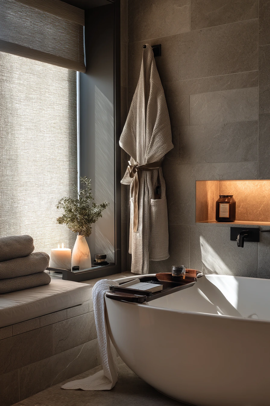 Hotel-Quiet Primary Bath at Home