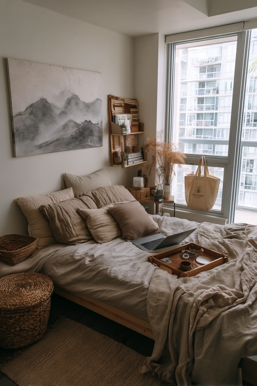 Small Space Zen with Storage