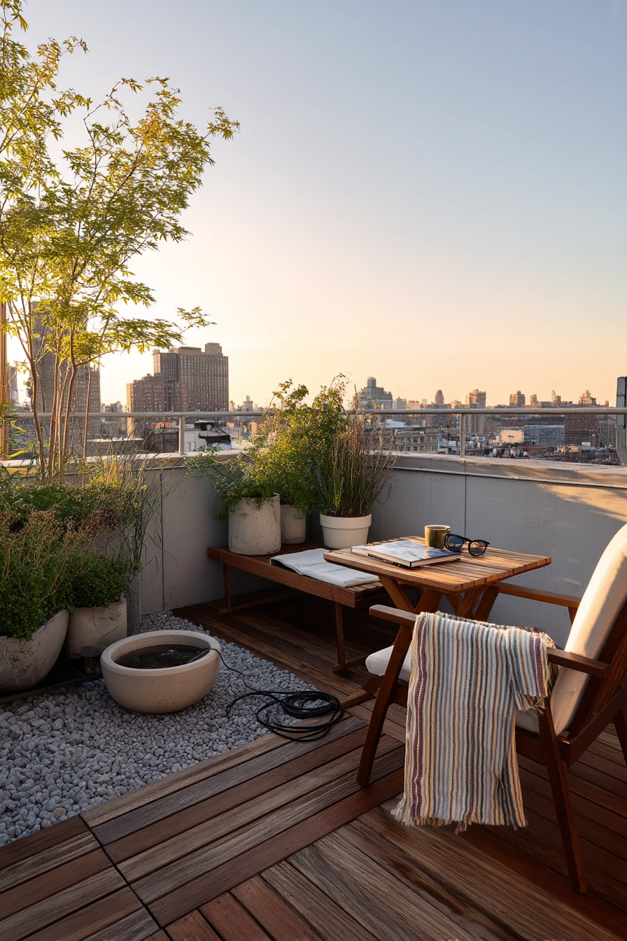 Townhouse Roof Deck Oasis