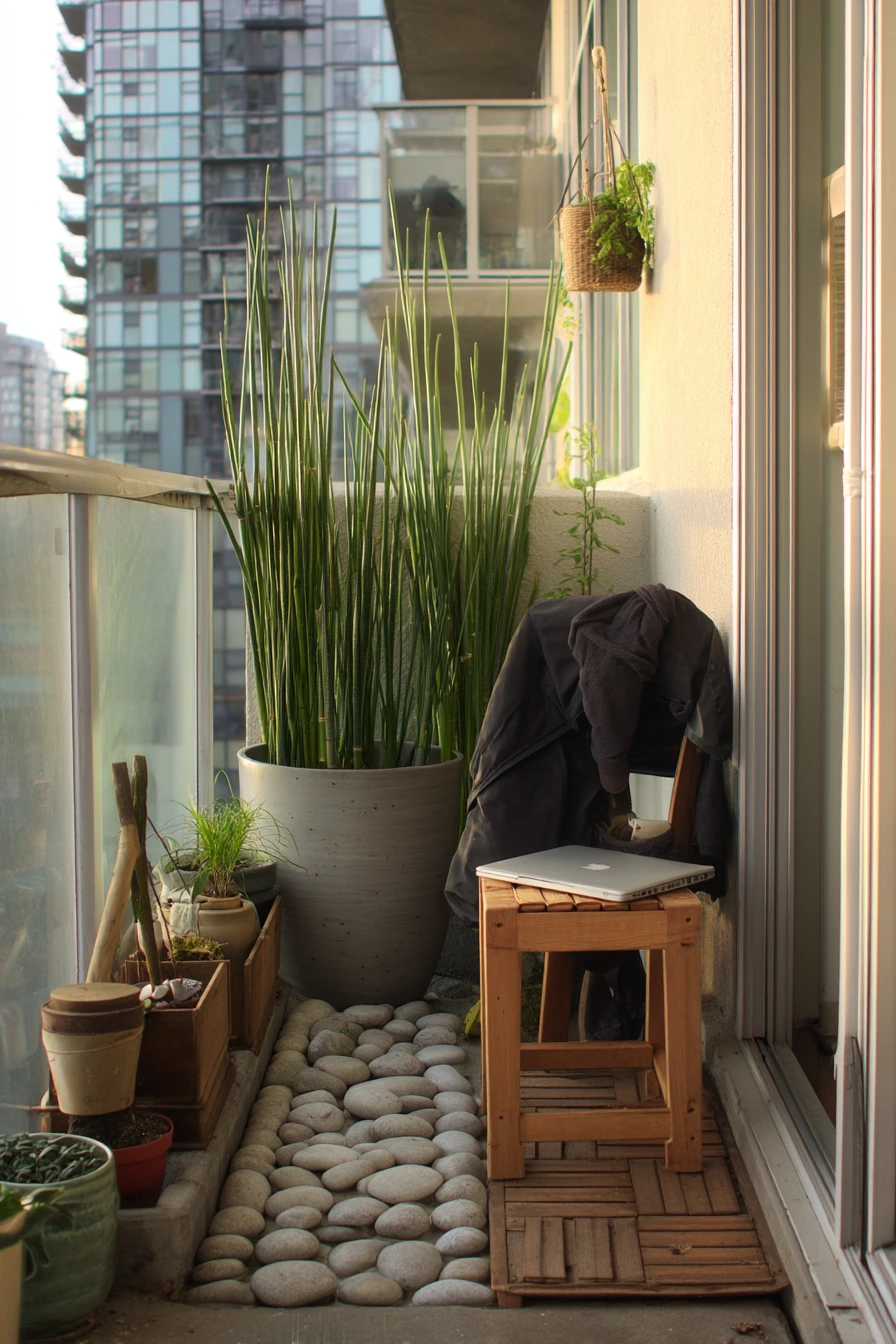Renter-Friendly Balcony Courtyard
