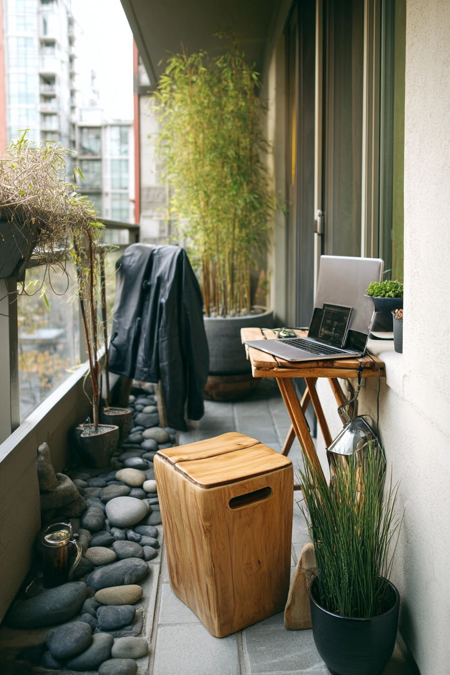 Renter-Friendly Balcony Courtyard