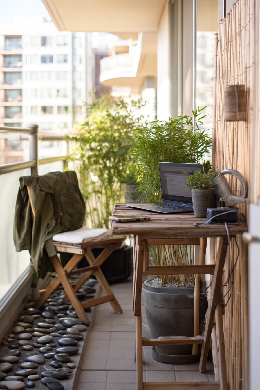 Renter-Friendly Balcony Courtyard
