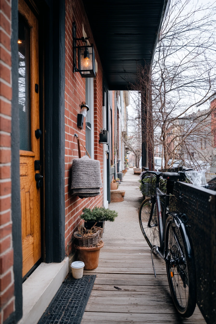 Small Porch Walkway for Urban Living