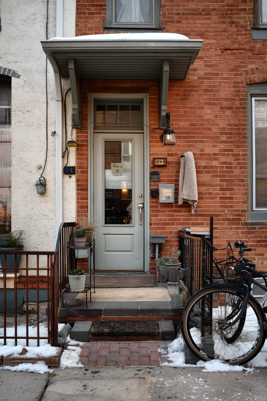 Small Porch Walkway for Urban Living