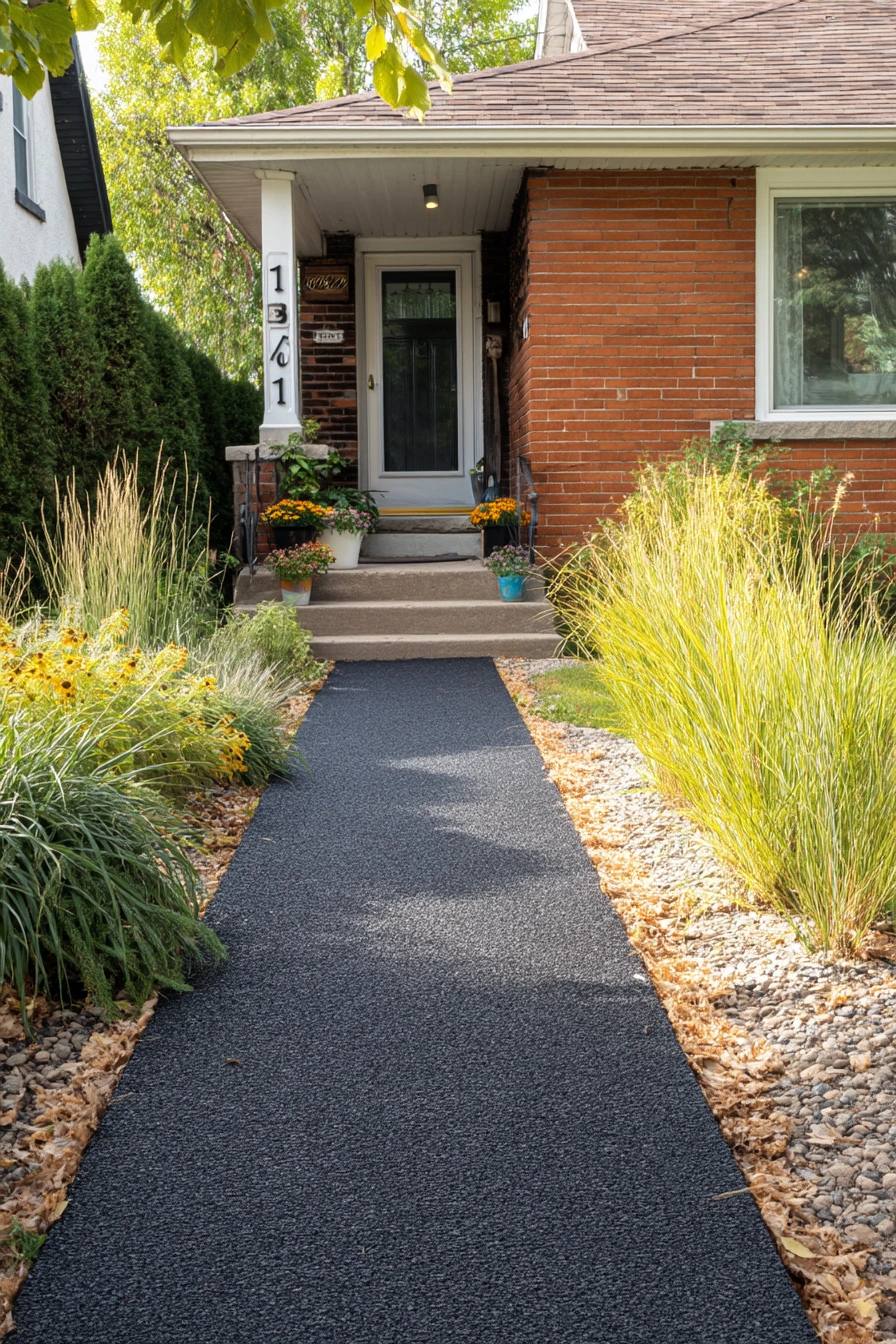 Front Walkway Reset for a Busy Family Home