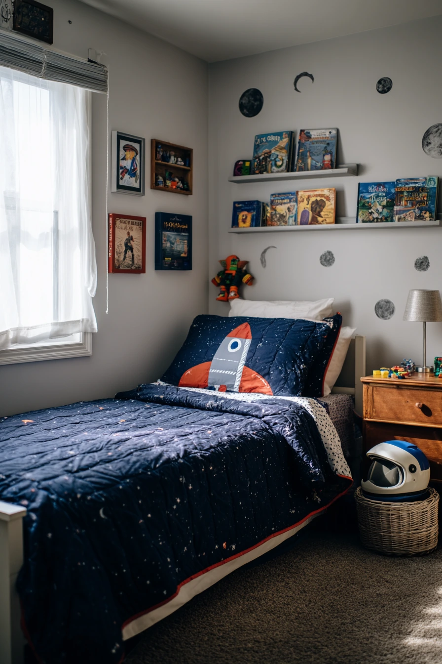 astronaut bedroom ideas