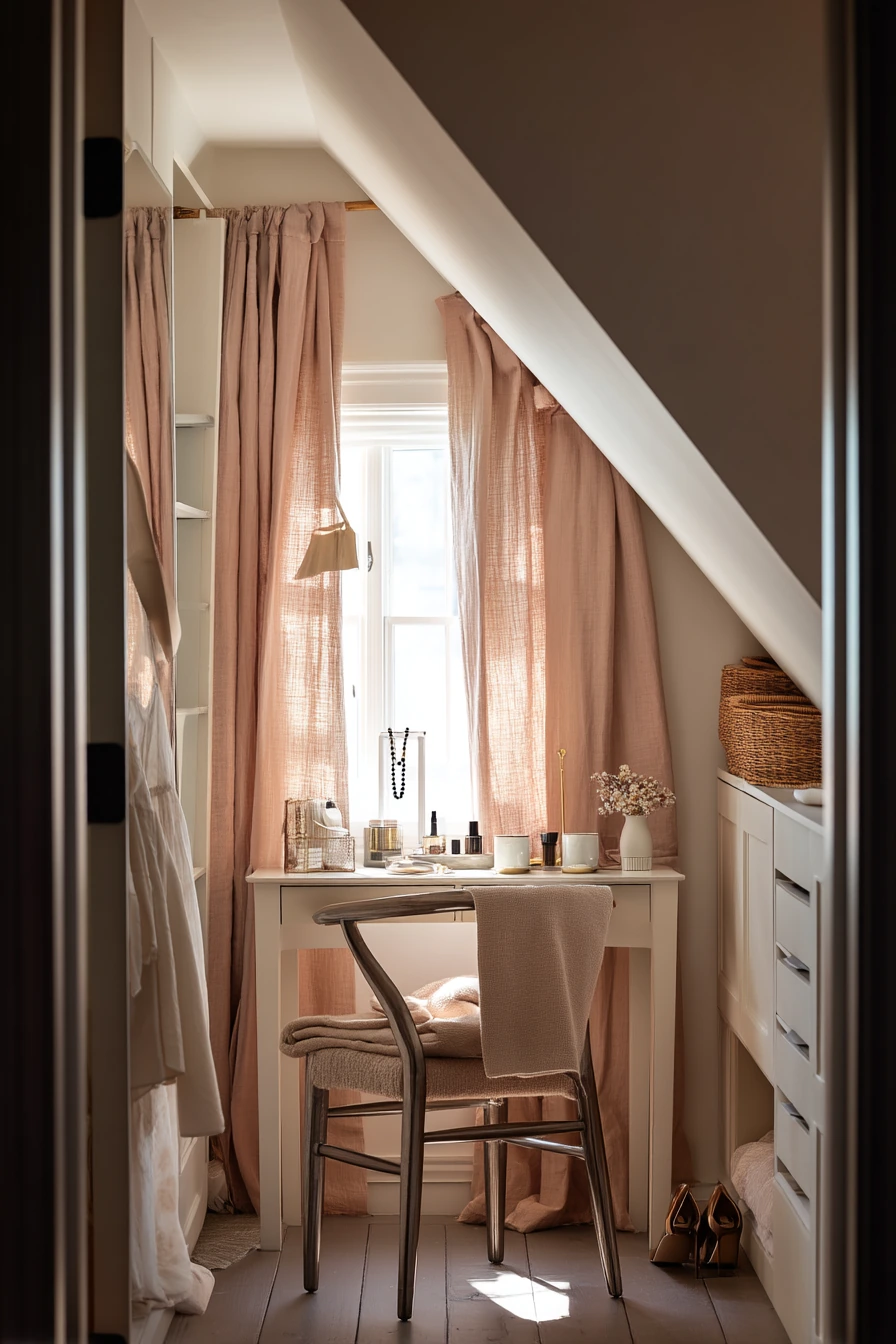 Attic Bedroom with Dressing Nook