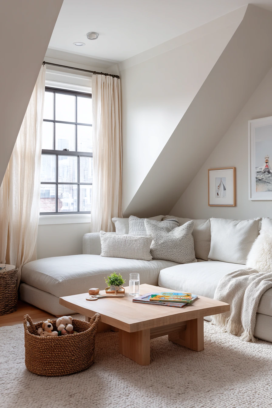 attic living room ideas