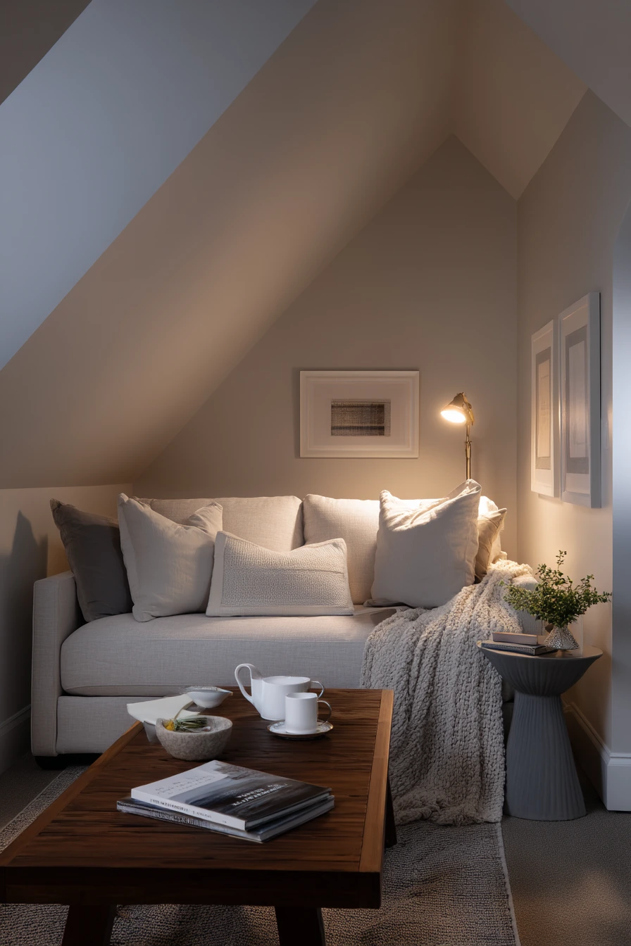 8. Guest-Ready Attic Sitting Room
