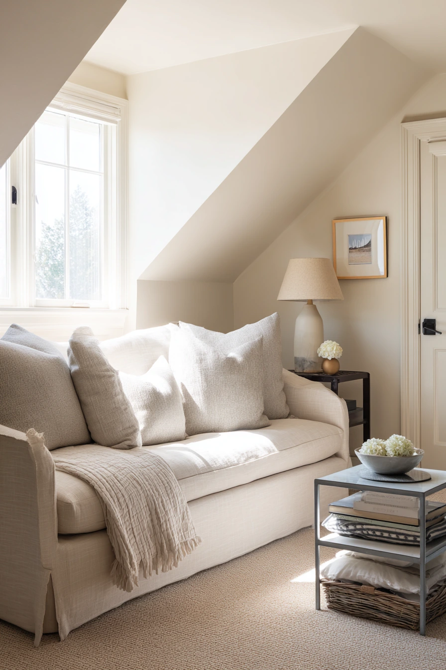 8. Guest-Ready Attic Sitting Room