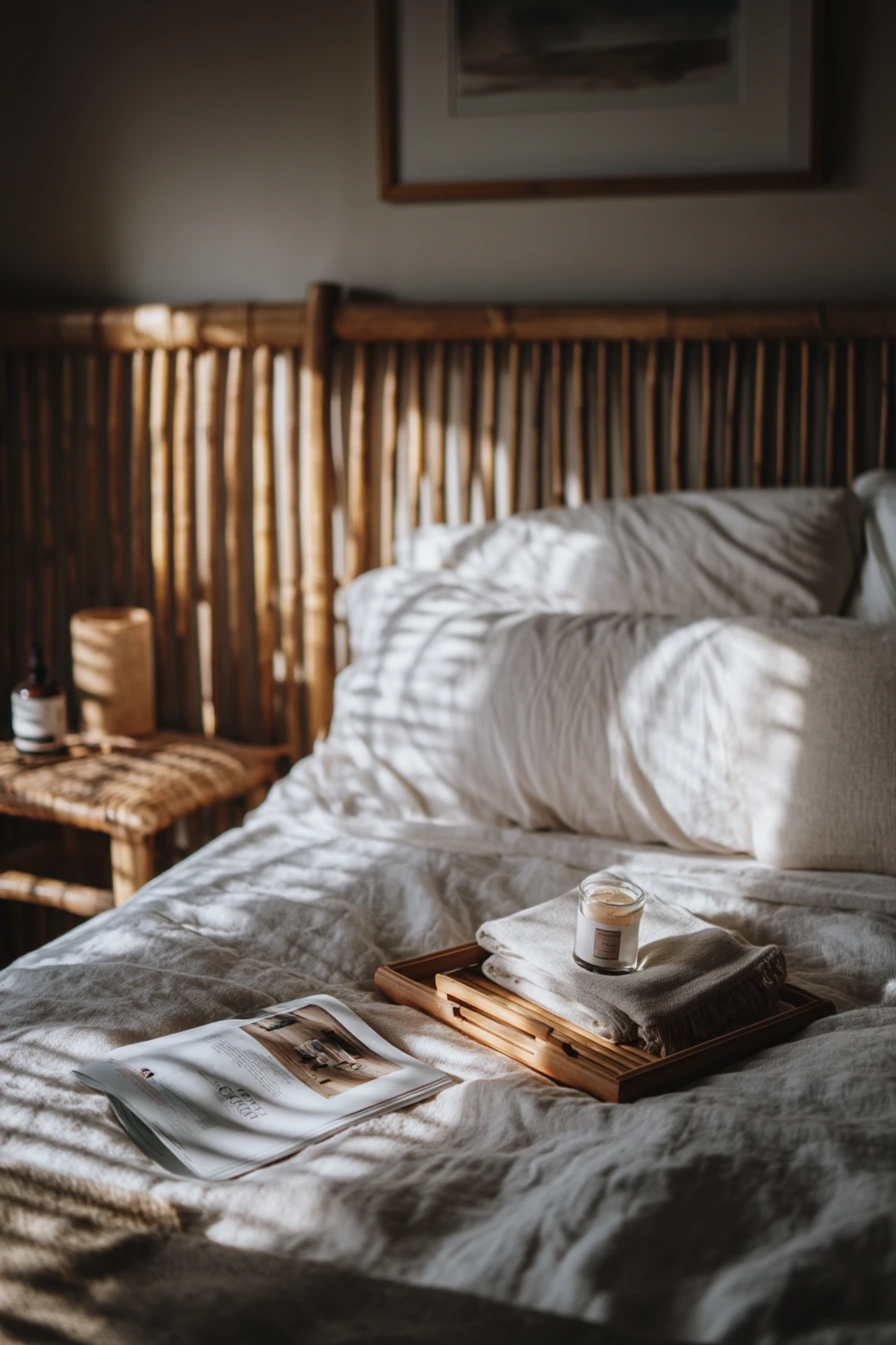 Weekend Reset Bedroom With Bamboo and Fresh Linen