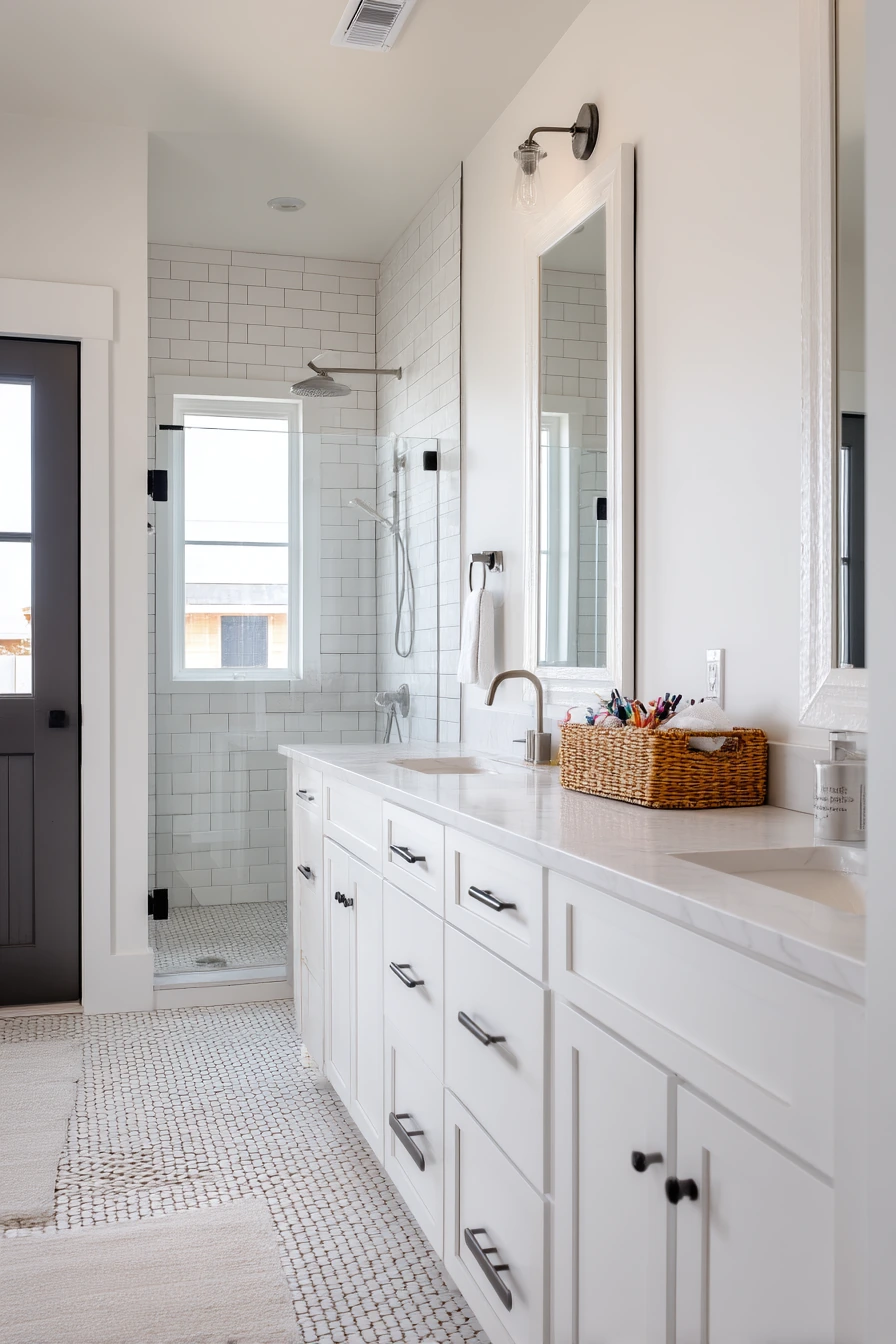 Family Bath With Durable Finishes